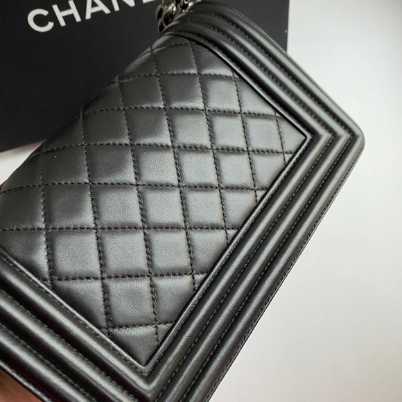 Chanel Black Small Boy Bag - Picture 13 of 14